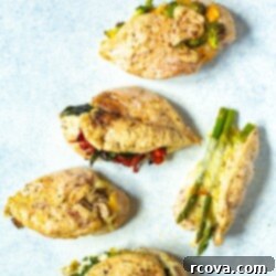 The 5 Must-Try Stuffed Chicken Breast Recipes 13 5 different Stuffed Chicken Breast Recipes, cooked.