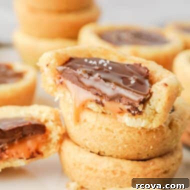 Decadent Twix Cookie Cups 9 img 29388 8