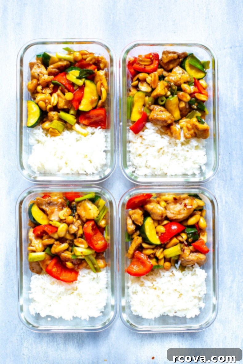 The Best Homemade Panda Express Kung Pao Chicken 9 Another enticing shot of the Panda Express Kung Pao Chicken, showcasing its vibrant appeal.