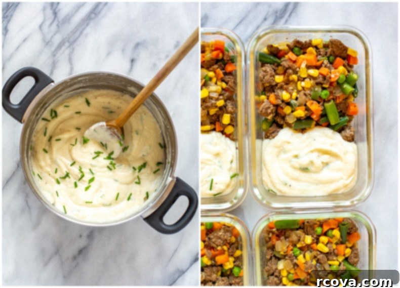 Keto Creamy Cauliflower Mash 6 Cauliflower Mashed Potatoes