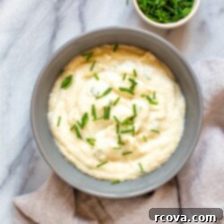 Keto Creamy Cauliflower Mash 9 Cauliflower Mashed Potatoes