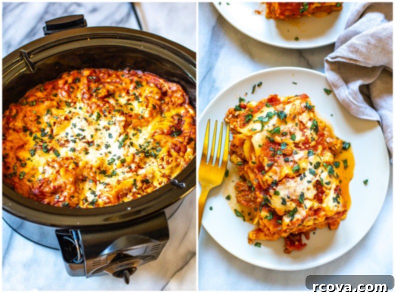Set-and-Forget Slow Cooker Lasagna 9 Crockpot Lasagna Recipe