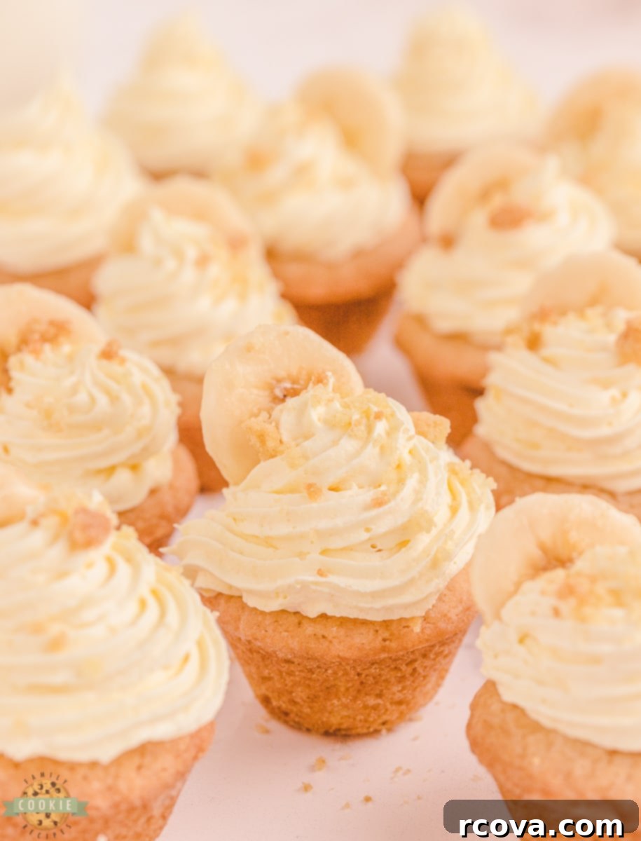 Banana Cream Dream Cookies 2 banana cream pie cookies