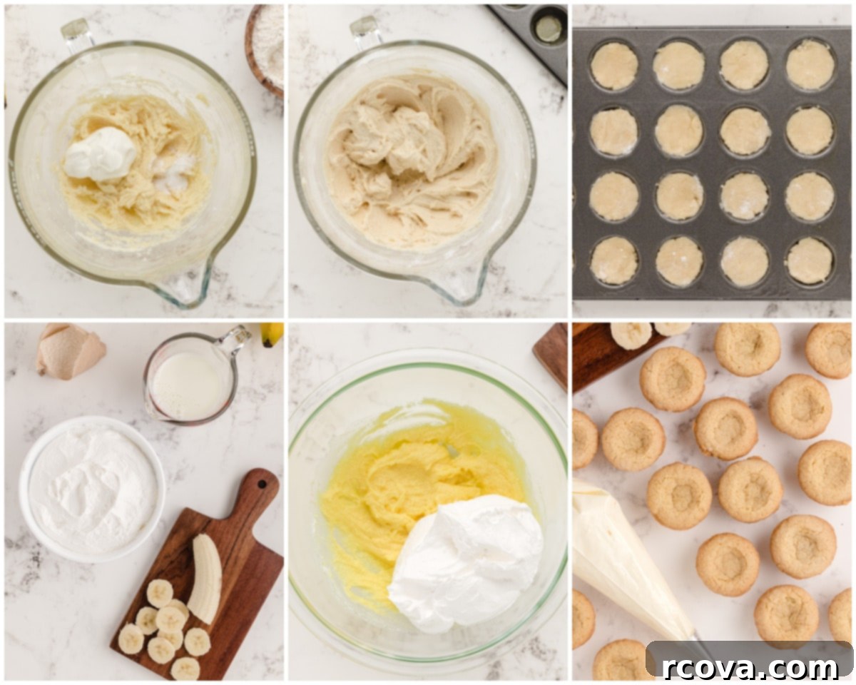 Banana Cream Dream Cookies 5 how to make banana cream pie cookies