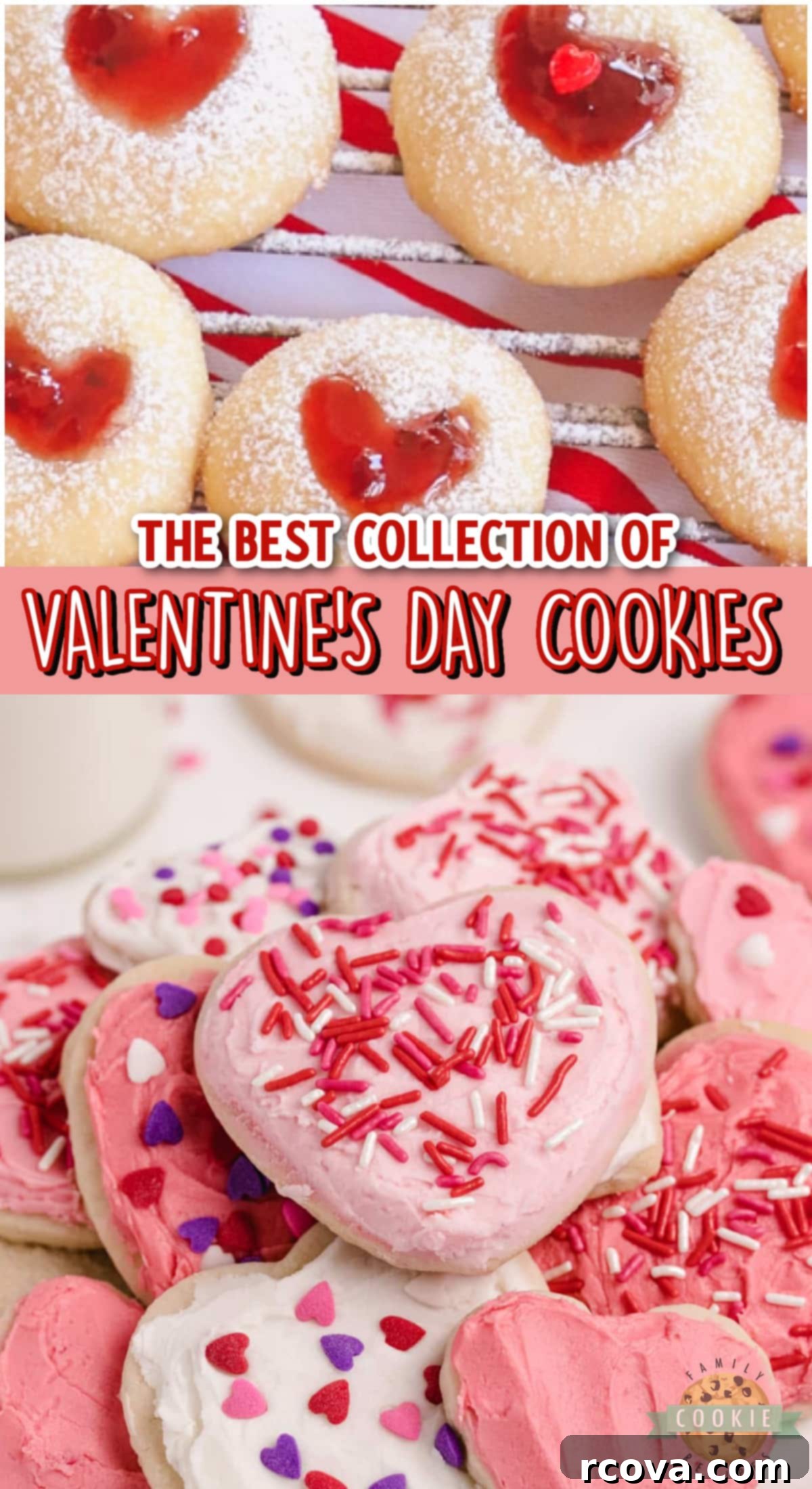 Sweet Valentine's Cookie Creations 22 A grand collection of Valentine's Day cookie recipes, perfect for celebrating love with fantastic homemade treats.