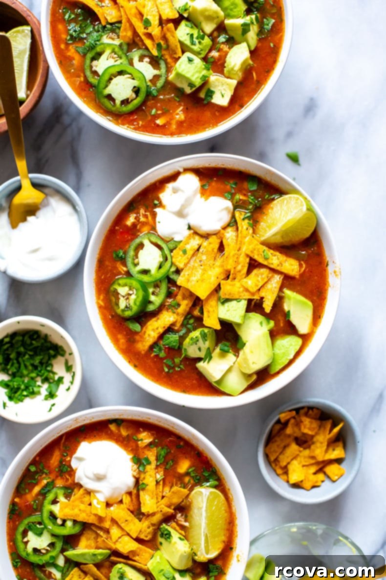 Slow Cooker Chicken Tortilla Soup 9 Crockpot Chicken Tortilla Soup