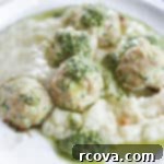 Delicious Air Fryer Chicken and Zucchini Meatballs 6 chicken zucchini meatballs