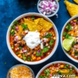 Effortless Taco Soup for Slow Cooker or Stovetop 10 Crockpot Taco Soup