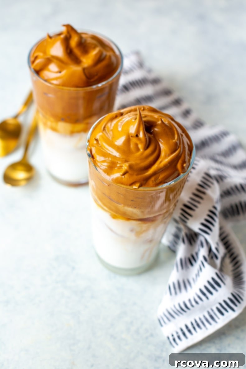 Easy Dalgona Whipped Coffee Recipe 2 Dalgona Coffee {Whipped Coffee Recipe}