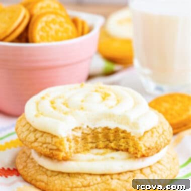 Crumbl-Inspired Golden Oreo Cookies 12 Copycat Crumbl Golden Oreo Cookies