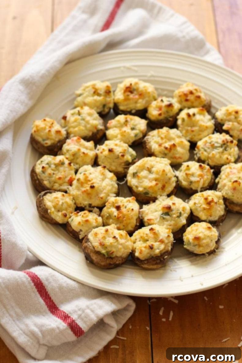 The Keg's Neptune Stuffed Mushrooms 7 The Keg Mushrooms Neptune Copycat - Appetizer spread for a party
