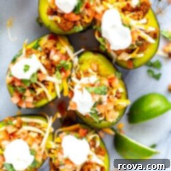 Avocado Taco Boats 11 Low Carb Taco Stuffed Avocados