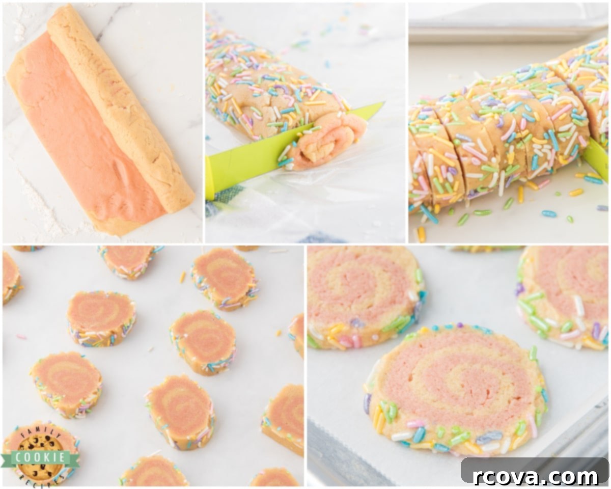 Timeless Pink Swirl Delights 4 how to make old fashioned pink pinwheel cookies