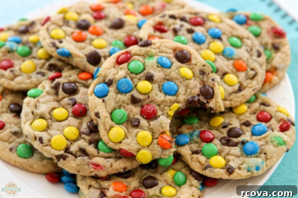 Chewy MM Cookies 12 Best M&M Cookies
