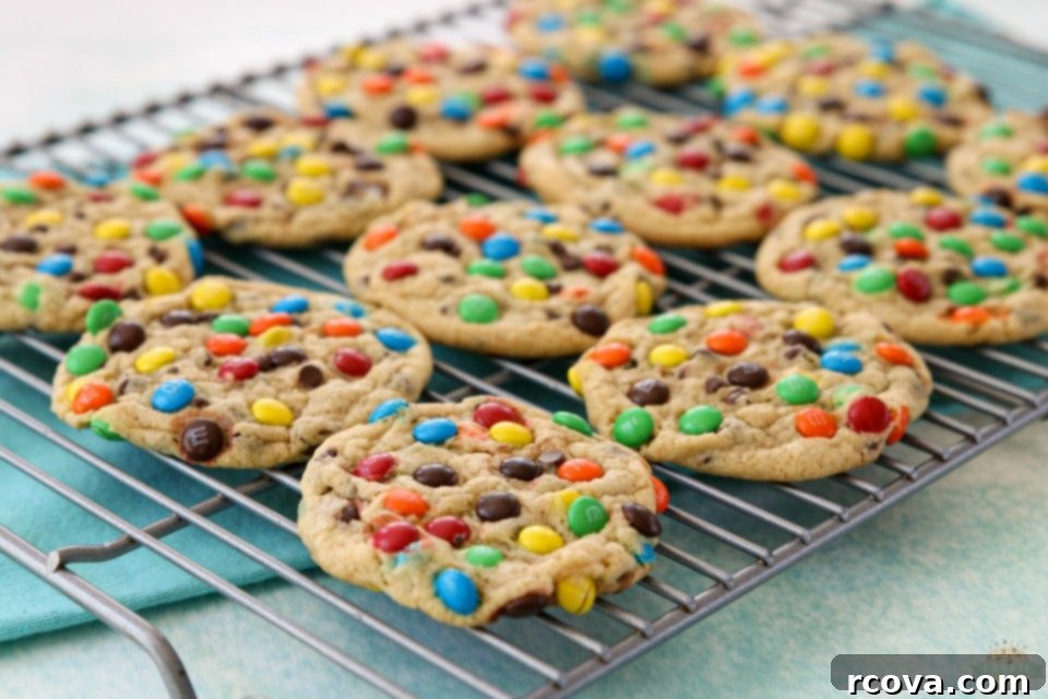 Chewy MM Cookies 8 Best M&M Cookies