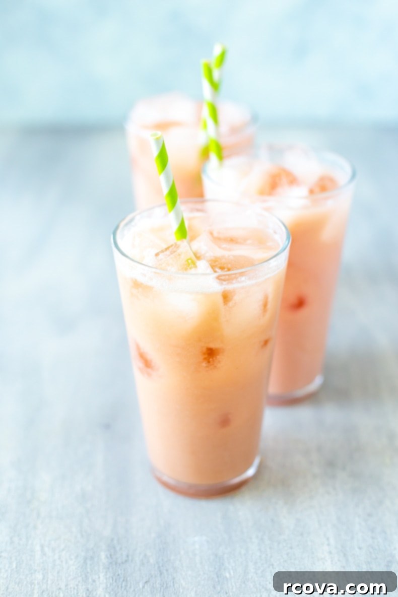 Guava Passionfruit Tropical Refresher 8 Iced Guava Passionfruit Drink