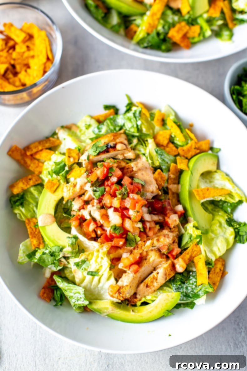Fiery Mesa Chicken Salad 8 Chili's Santa Fe Chicken Salad