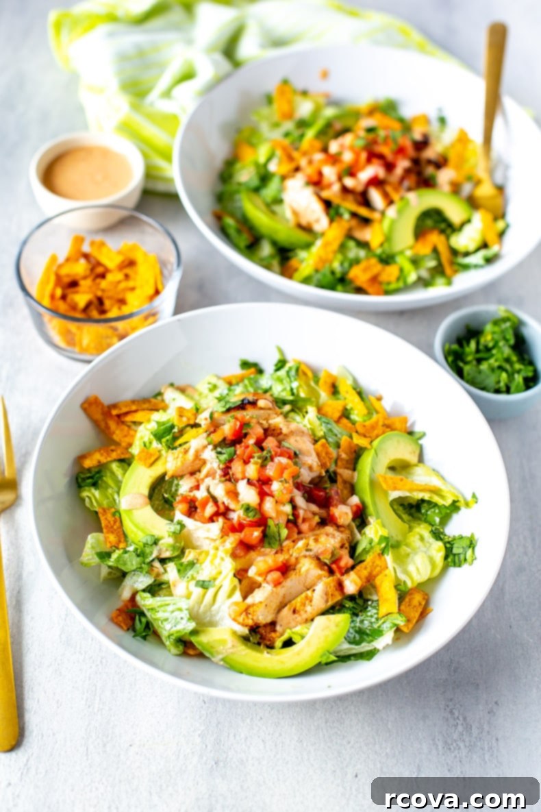 Fiery Mesa Chicken Salad 10 Chili's Santa Fe Chicken Salad