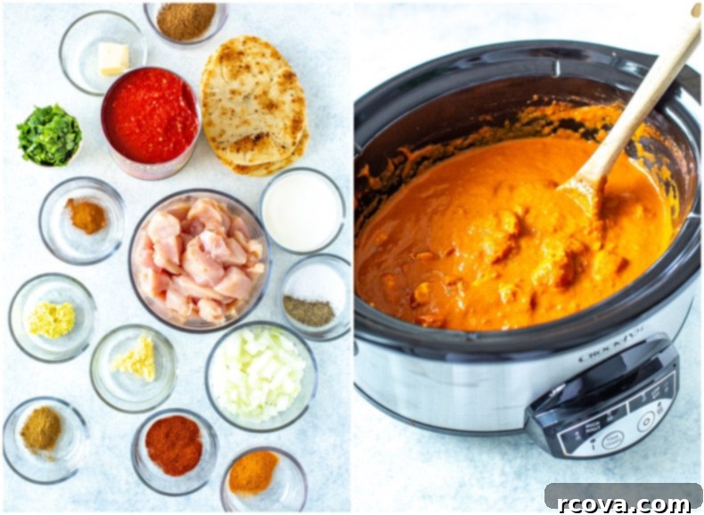 Creamy Slow Cooker Butter Chicken 4 Slow Cooker Butter Chicken