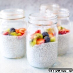 Easy 4-Ingredient Protein Chia Pudding 10 High Protein Chia Pudding with berries