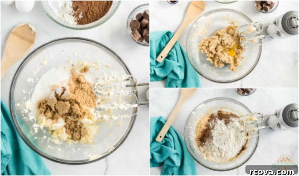 Decadent Caramel Chocolate Crinkle Cookies 4 how to make Salted Caramel Chocolate Crinkle Cookies recipe, step-by-step