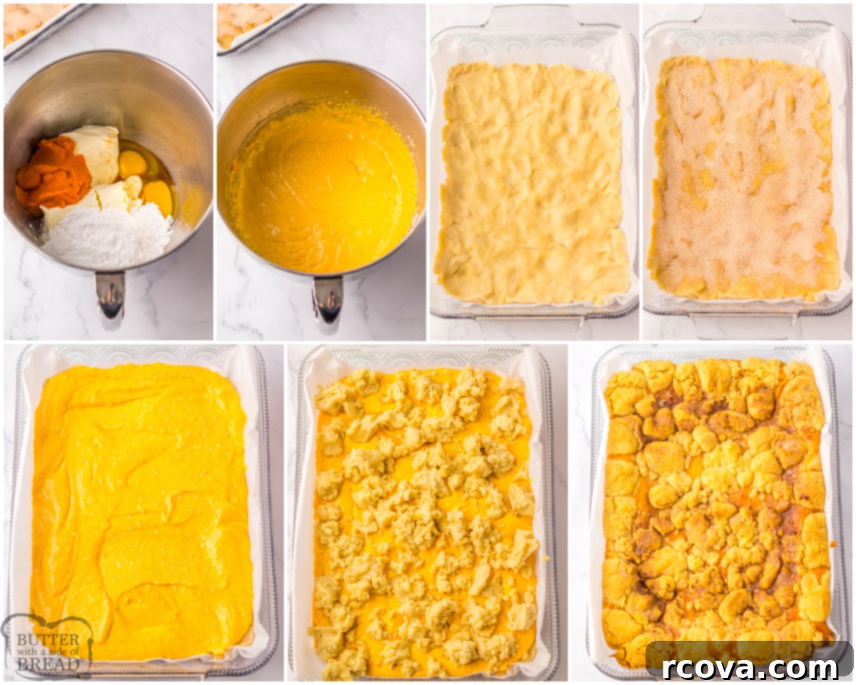 Spiced Pumpkin Cheesecake Snickerdoodle Bars 3 how to make pumpkin cheesecake snickerdoodle bars