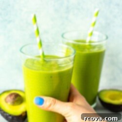 Velvet Avocado Dream 10 Creamy Avocado Smoothie