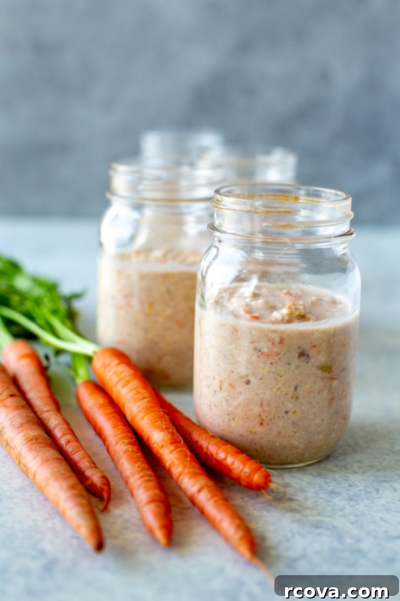 Wholesome Carrot Cake Overnight Oats for Effortless Meal Prep 8 Variety of Overnight Carrot Cake Oats