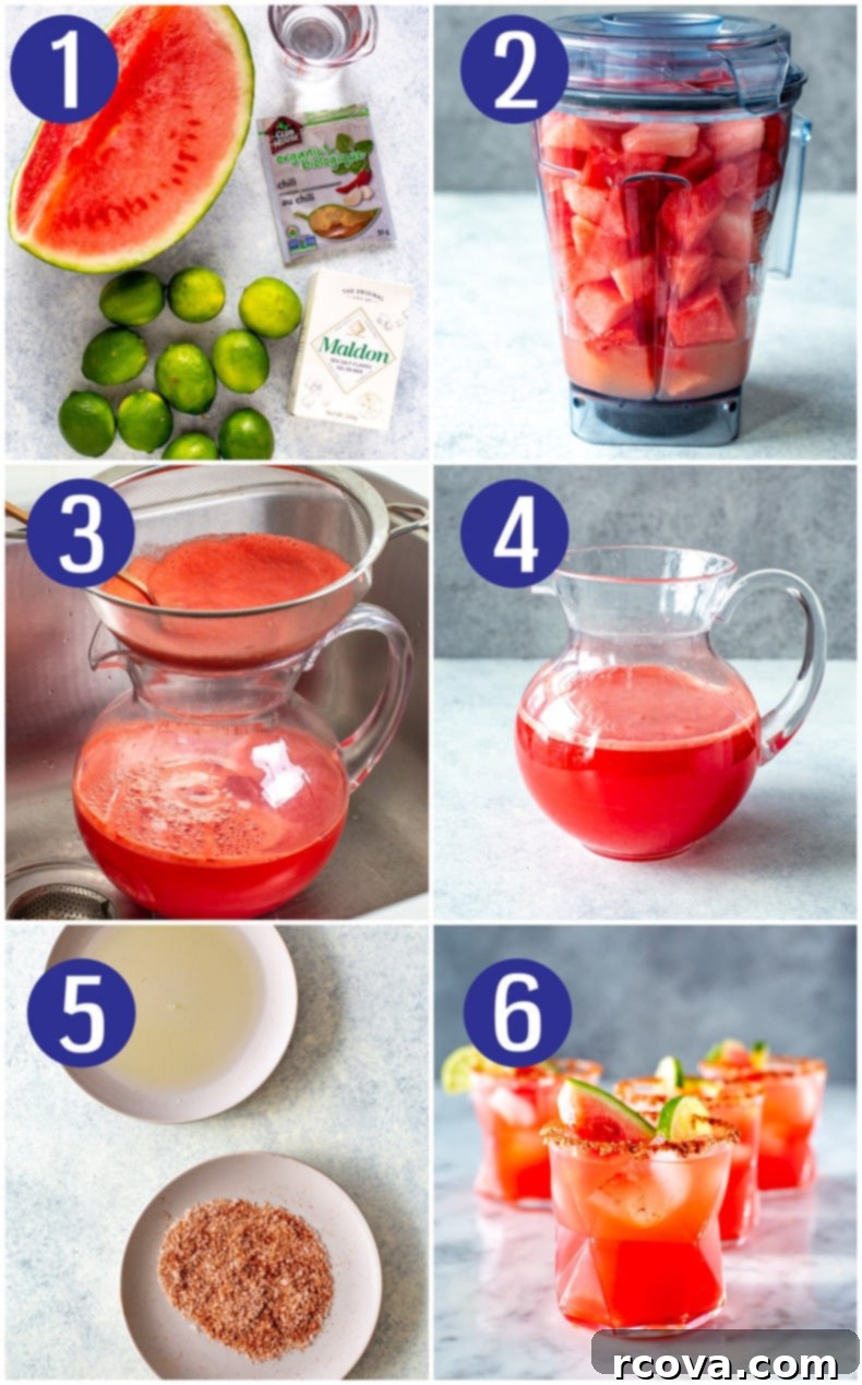 Effortless Skinny Watermelon Margarita Three Ingredients 5 Skinny Watermelon Margarita
