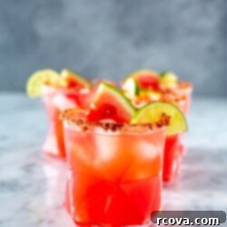 Effortless Skinny Watermelon Margarita Three Ingredients 9 Skinny Watermelon Margarita