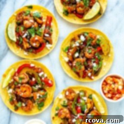 One-Pan Shrimp Fajitas 10 Skillet Shrimp Fajitas