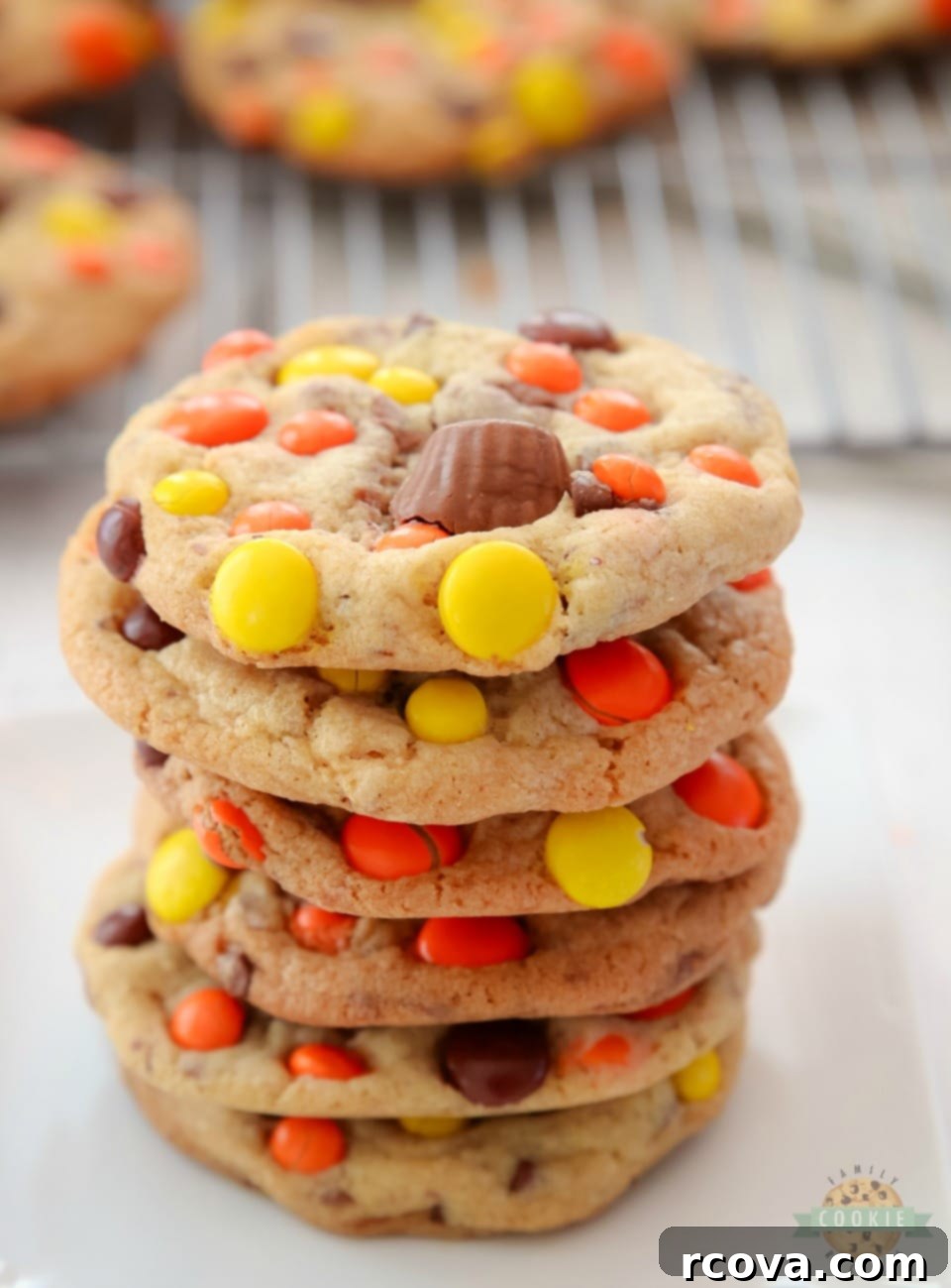 Decadent Reeses Cookies 5 Loaded Reeses Cookies recipe