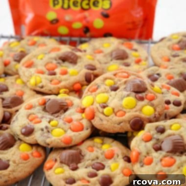 Decadent Reeses Cookies 7 Loaded Reeses Cookies recipe