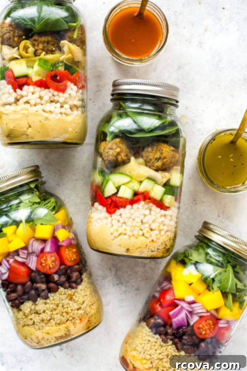 Over 25 Delicious No-Cook Recipes for Summer 16 The Ultimate Vegetarian Mason Jar Salad