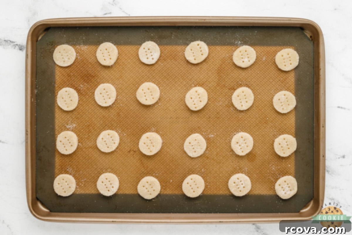 Sweet Little Christmas Cookie Sandwiches 9 Tiny shortbread cookies ready to bake.