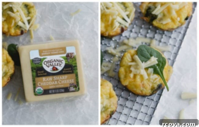 Savory Sausage and Cheese Egg Muffins Made Simple 4 sausage egg cups - a perfect make-ahead breakfast