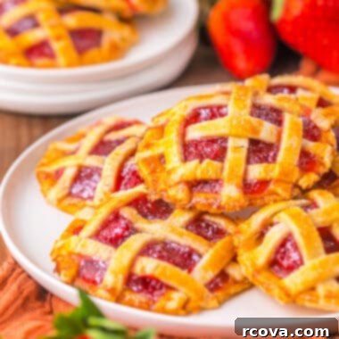 Strawberry Pie-Inspired Cookies 9 Strawberry Pie Cookies