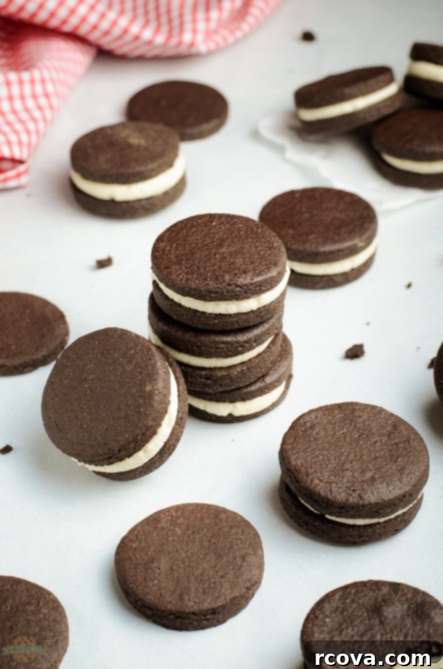DIY Oreo Delights 8 How to make Homemade OREO Cookies