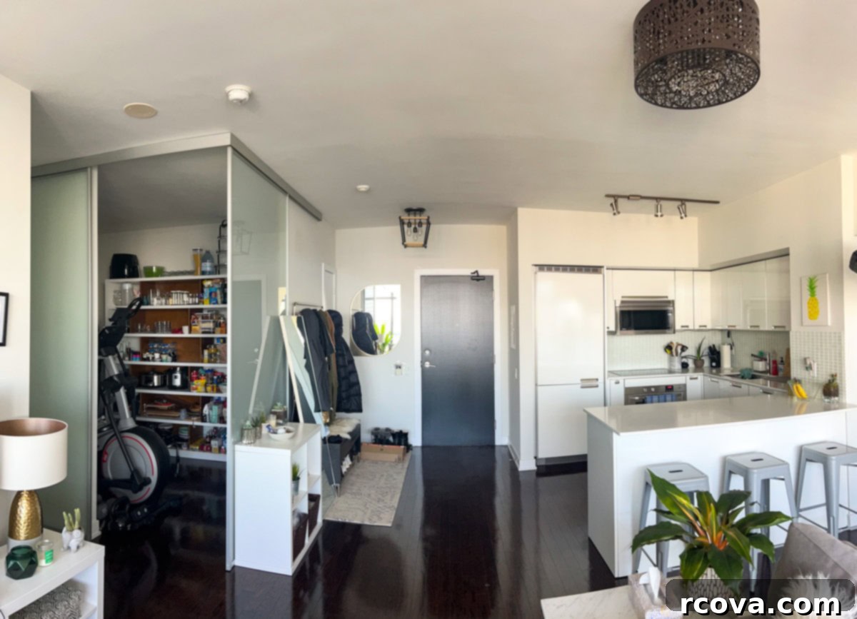 Compact Pantry Solutions: Maximize Every Inch 7 Realistic Pantry Organization with shelves and food items neatly arranged