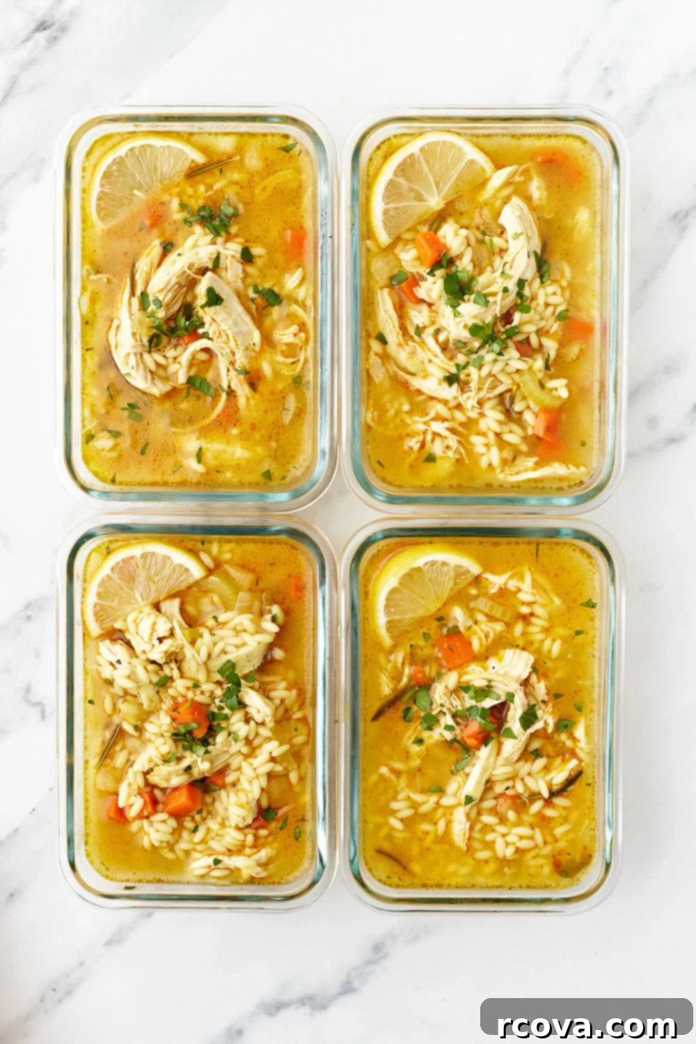Easy One Pot Lemon Chicken Orzo Soup 8 Lemon Chicken Orzo Soup {Easy One Pot Meal}