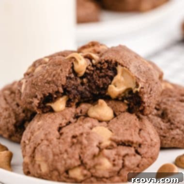 Ultimate Chocolate Peanut Butter Chip Cookies 9 img 488 8 1
