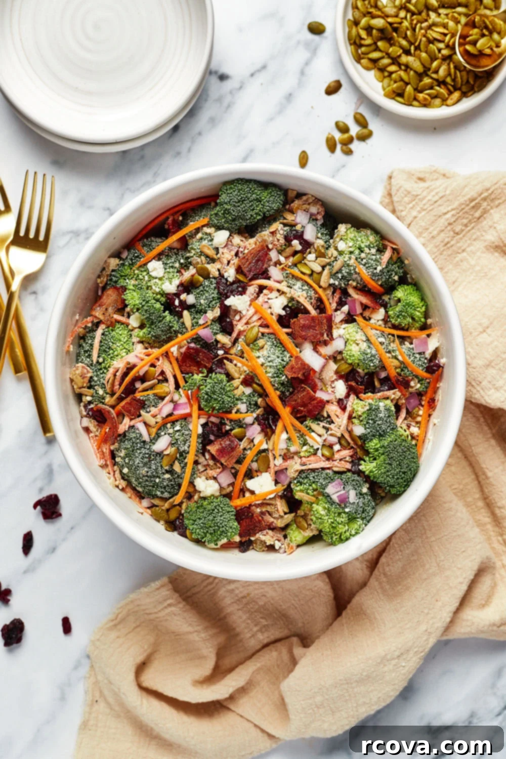 Protein-Packed Broccoli Salad for Smart Meal Prep 6 Ready-to-eat High Protein Broccoli Salad