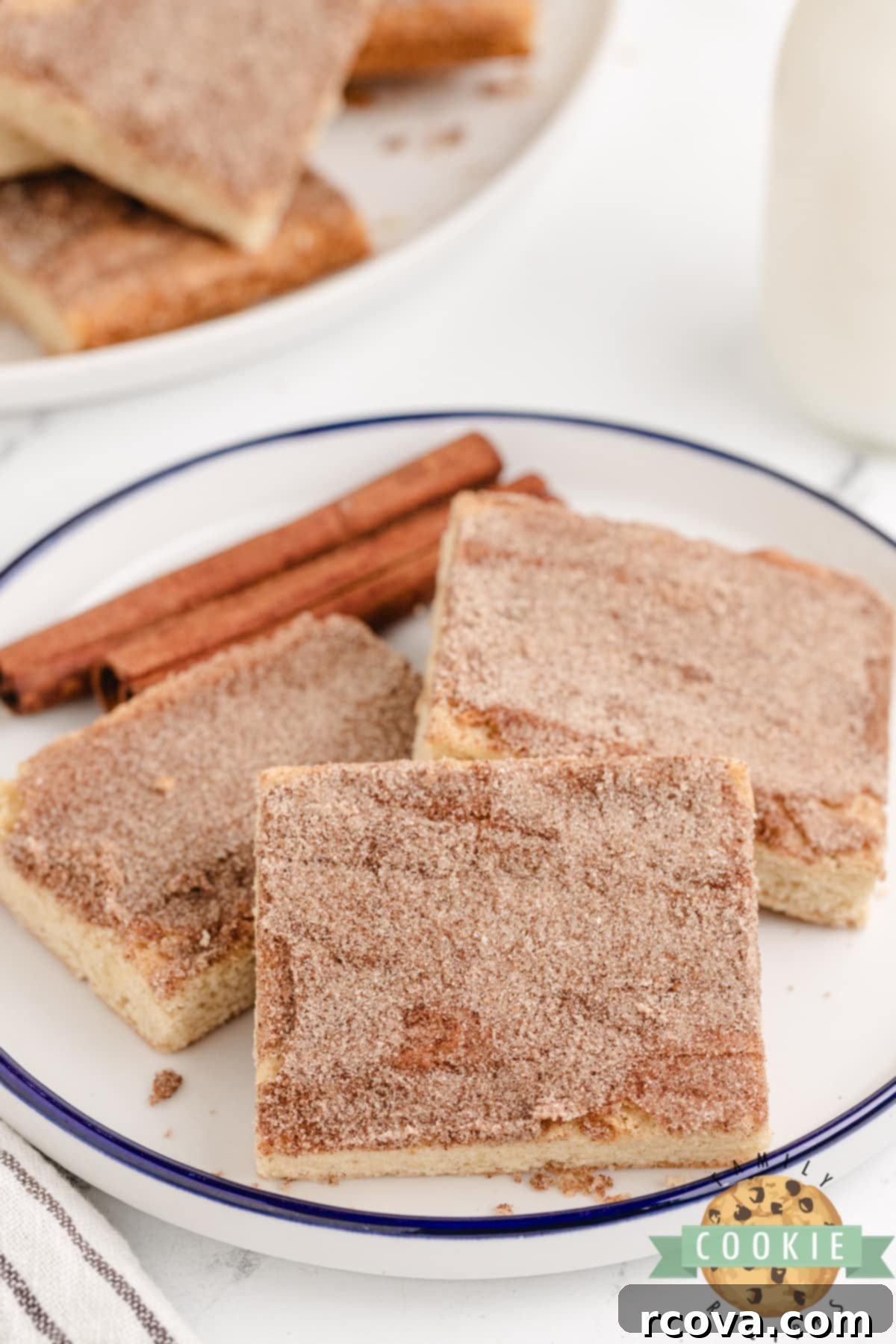 Irresistible Snickerdoodle Cookie Bars 15 Cinnamon sugar cookie bars.