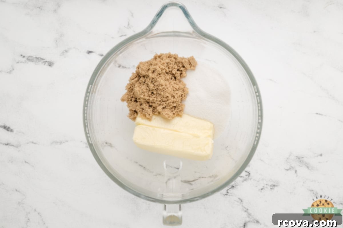 Irresistible Snickerdoodle Cookie Bars 9 Creaming butter and sugars together.
