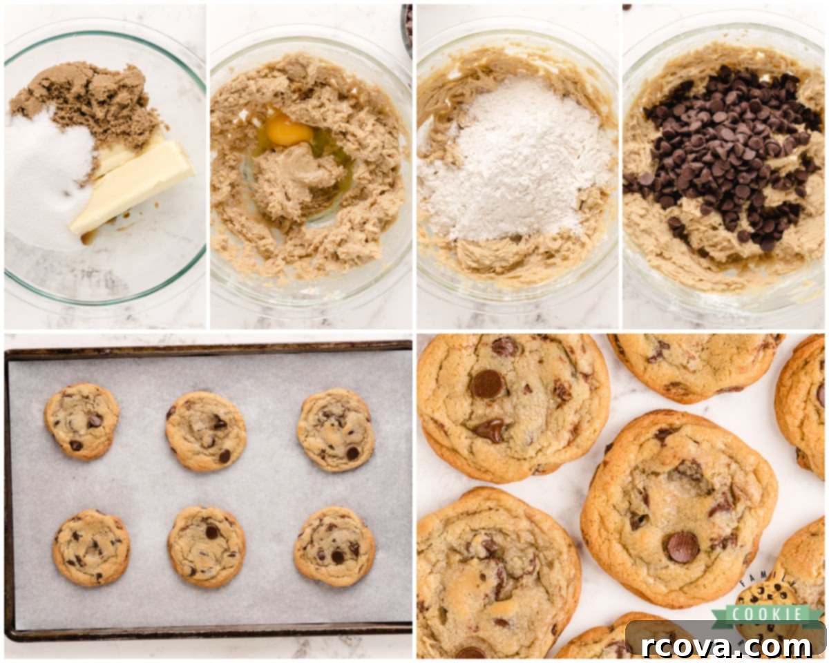 The Perfect Chocolate Chip Cookie: Nestle Toll House 5 Mixing cookie dough in a stand mixer