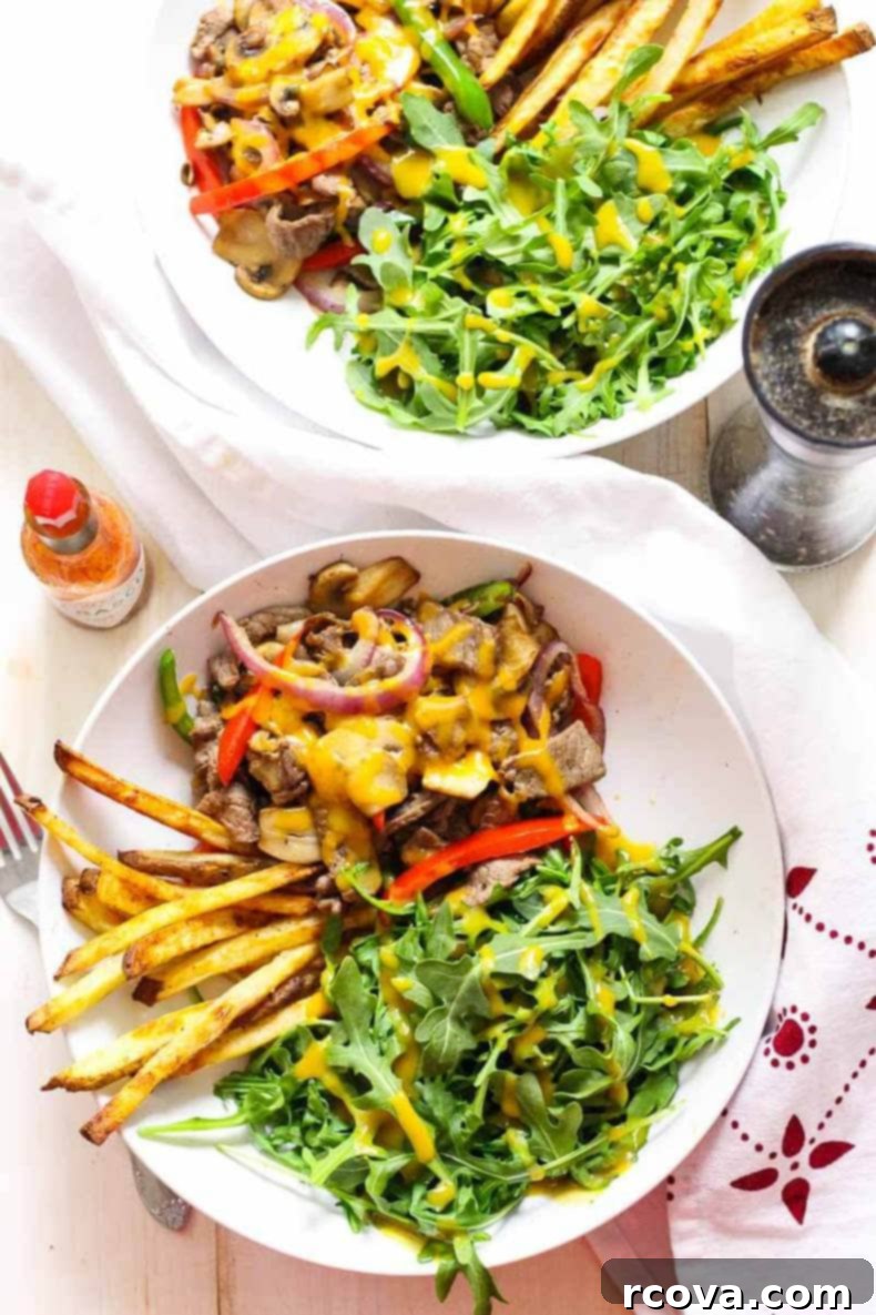 Leftover Steak Magic 18 Ways 10 Philly Cheesesteak Salad Bowl