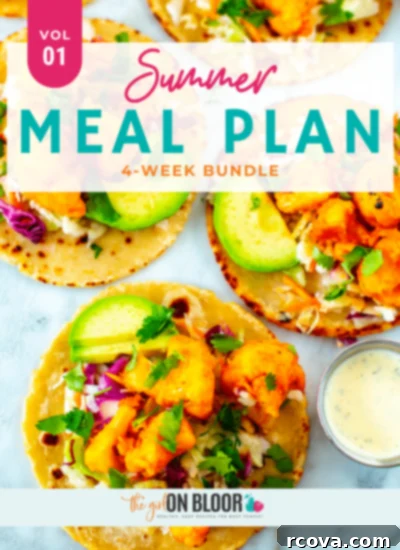 Free Summer Meal Prep: Light & Easy Dinners Ahead 9 Summer Meal Plan 4-Week Bundle Ebook cover