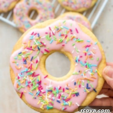 Rosy Donut Delights 6 How to Make Pink Donut Cookies