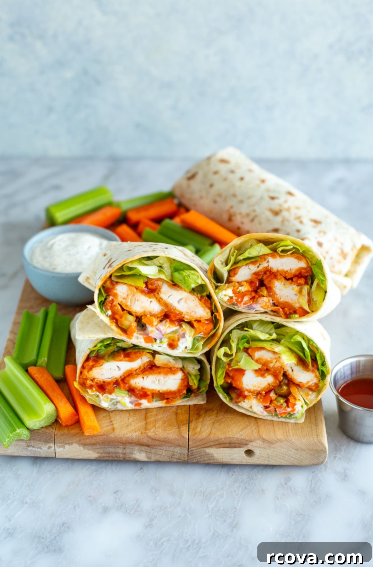 Prep-Ahead & Relax: Easy Camping Meals for Your Vacation 11 Crunchy buffalo chicken wraps