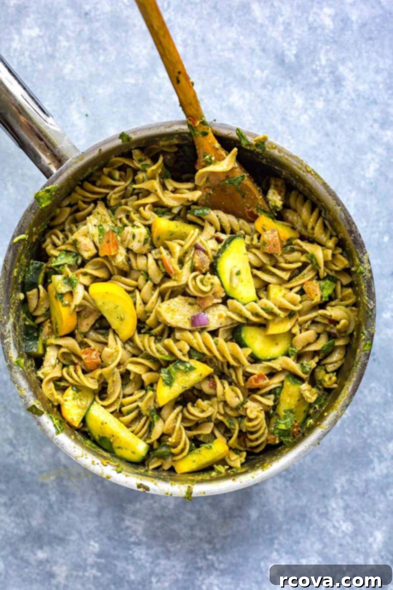 Prep-Ahead & Relax: Easy Camping Meals for Your Vacation 20 Whole Wheat Summer Pesto Meal Prep Pasta